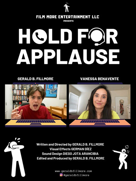 Cartel HOLD FOR APPLAUSE