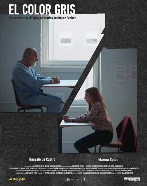 Cartel El Color Gris cortometraje