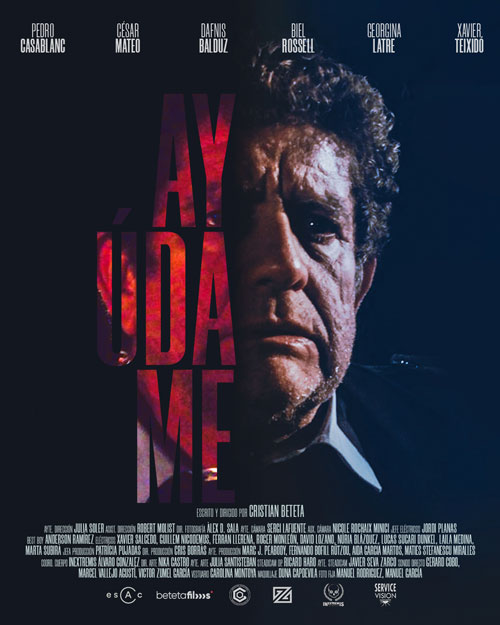Cartel Ayúdame de Cristian Beteta