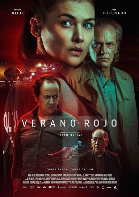 Cartel Verano en rojo