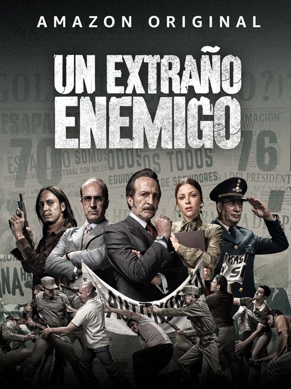 Cartel UN EXTRAÑO ENEMIGO - Emma Beltrán