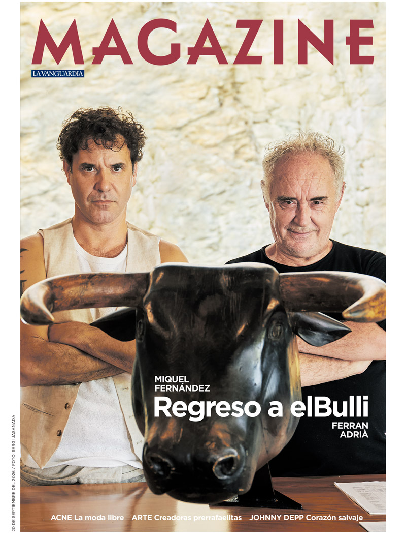 Miquel Fernández en LA VANGUARDIA - MAGAZINE - Sept. 26