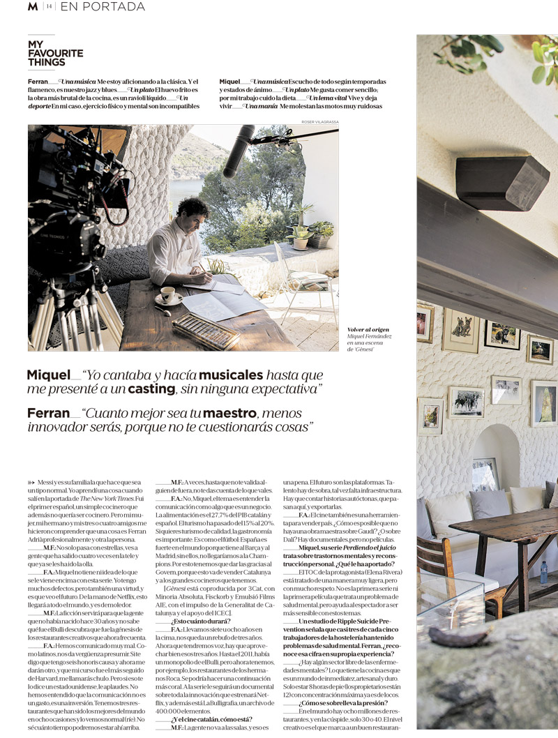 LA VANGUARDIA - MAGAZINE - Sept. 26
